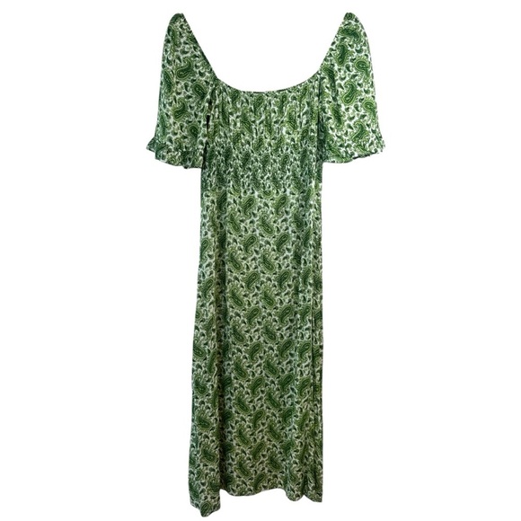 Faithfull The Brand Le Galet Paisley Print Midi Dress - Picture 10 of 15